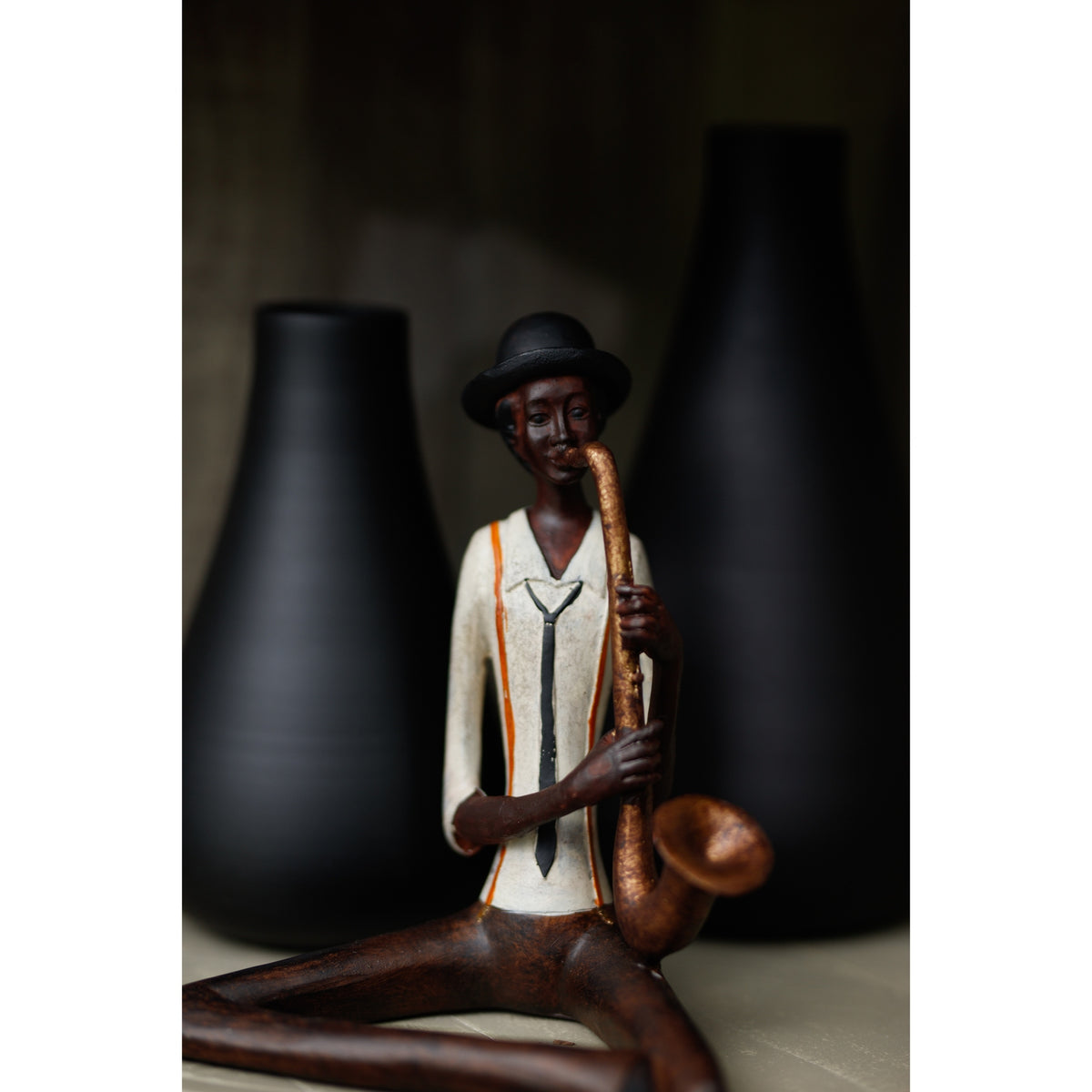 Sitting Jazz Band Saxophonist - image 3