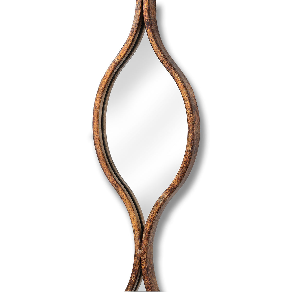 Decorative Hanging Gold Mirror - image 2