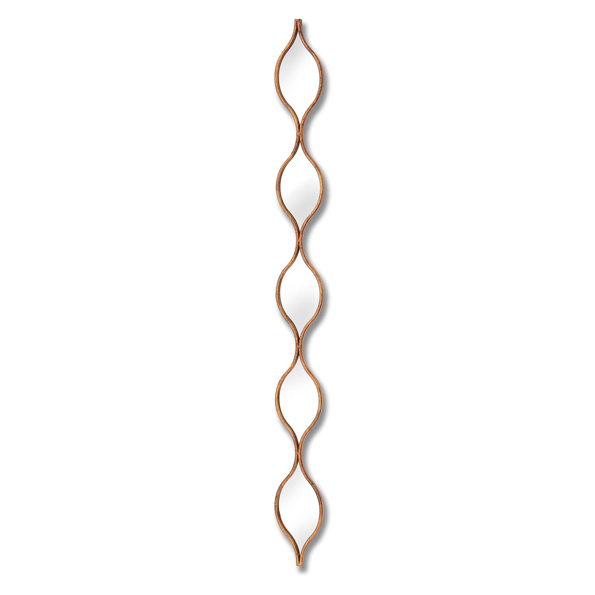 Decorative Hanging Gold Mirror - image 1