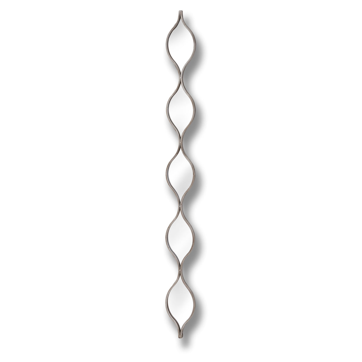 Decorative Hanging Silver Mirror - image 1