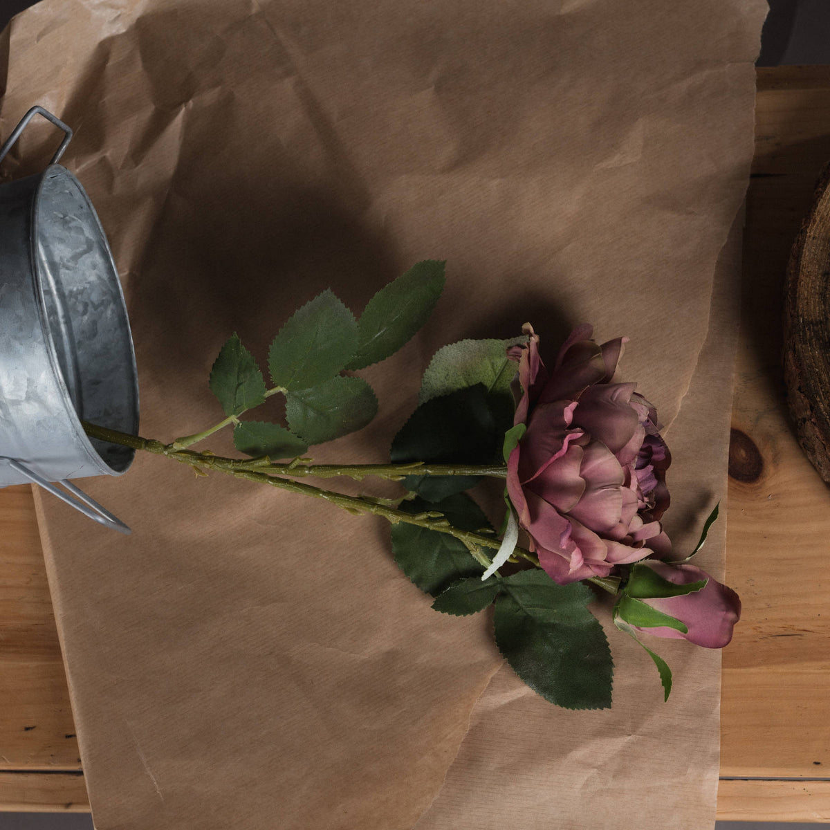 Dusty Pink Spray Rose Peony - image 2