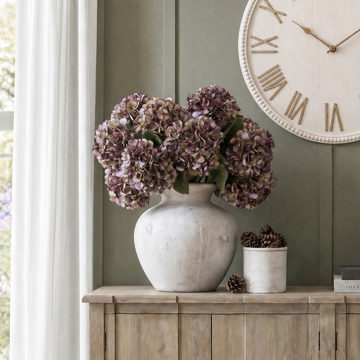 Autumn Burgundy Hydrangea - image 1