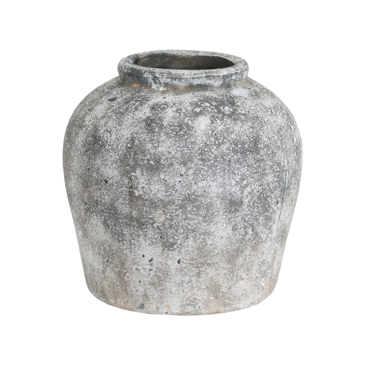 Aged Stone Ceramic Vase - image 1