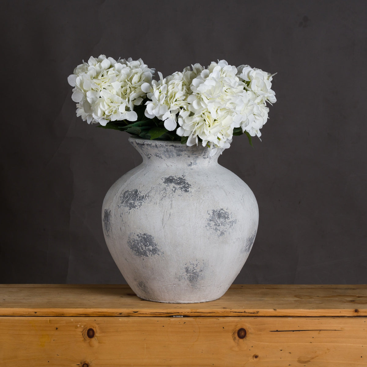 Downton Large Antique White Vase - image 3