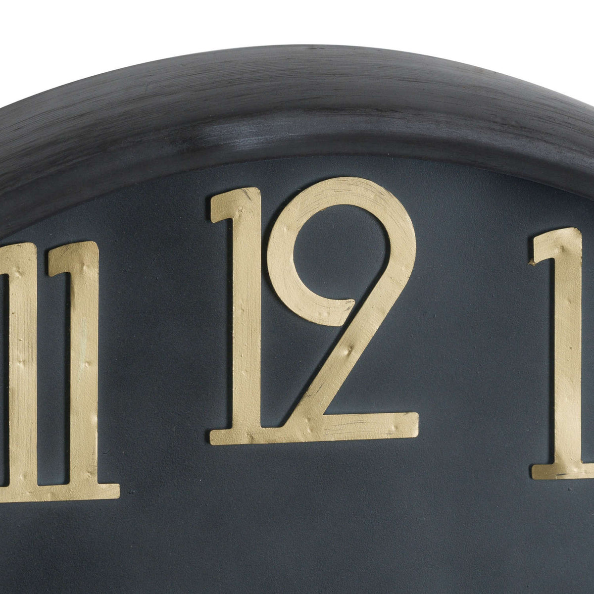 Soho Brass And Black Large Clock - image 2