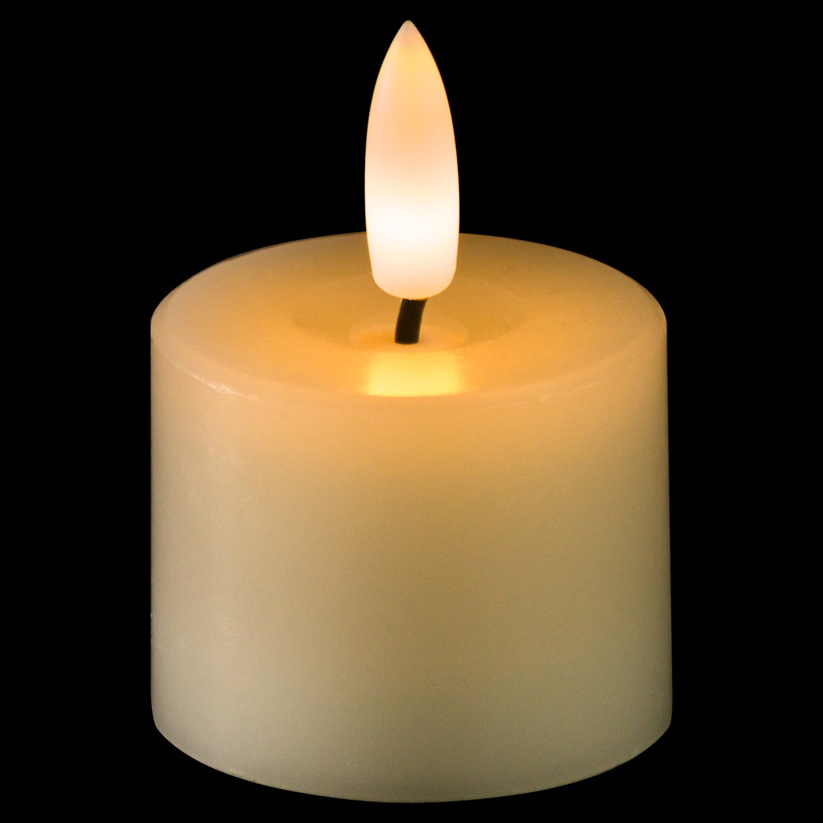 Luxe Collection Set Of 6 Natural Glow Led Tealight Candles - image 4