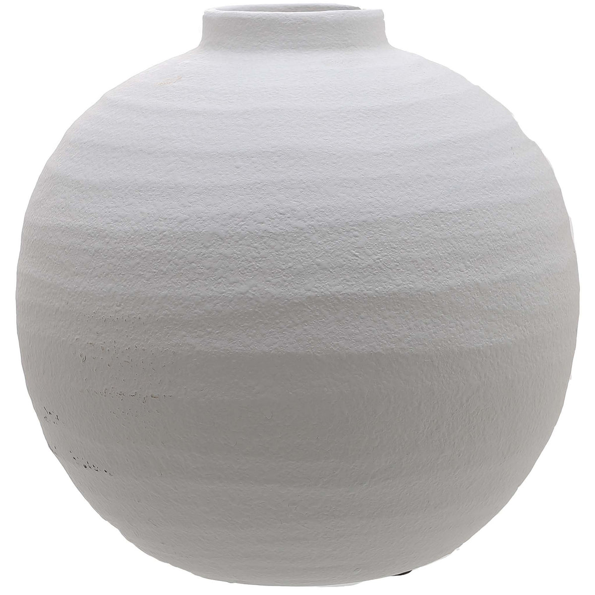 Tiber Matt White Ceramic Vase - image 1