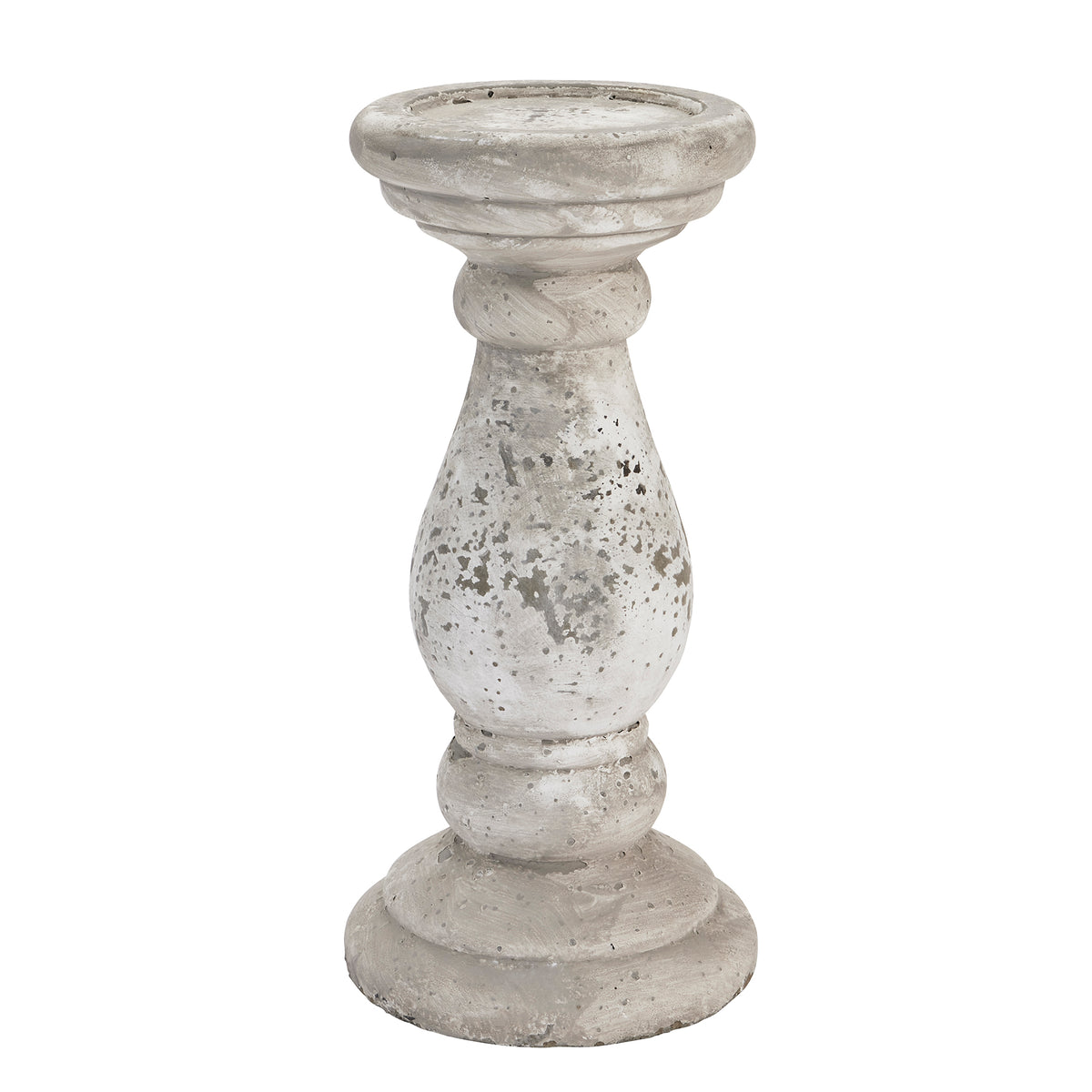 Large Stone Ceramic Candle Holder - image 1