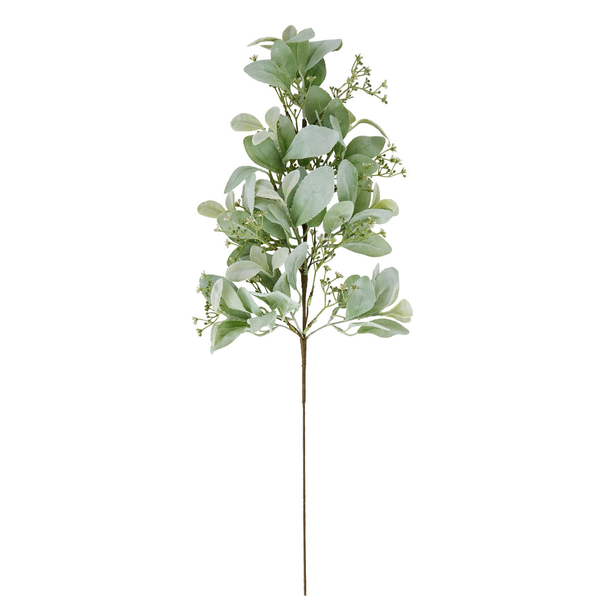 Large Winter Sprig With Lambs Ear And Wax Flower - image 4