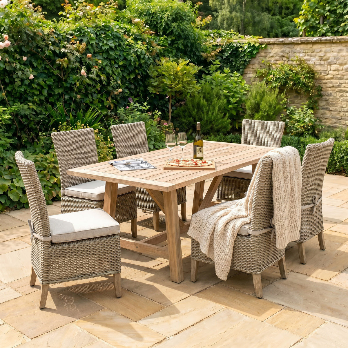 Capri Collection Outdoor Dining Chair - image 1