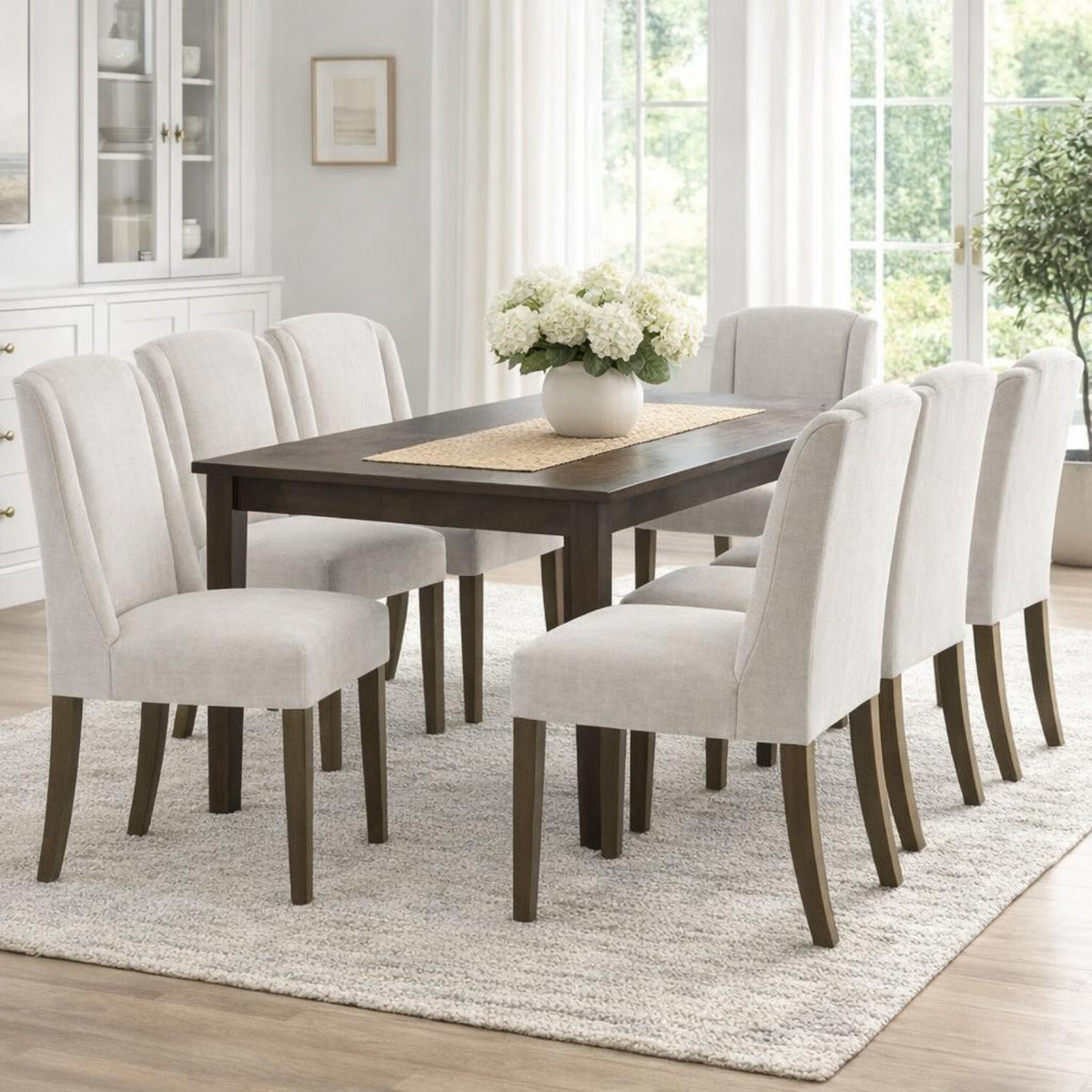 Compton Grey Dining Chair - image 1