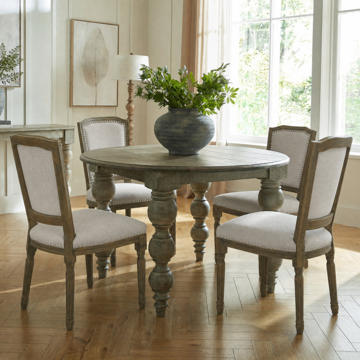 Ripley Grey Dining Chair - image 1