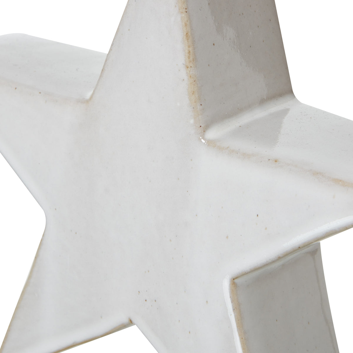 Medium Ceramic Standing Star Decoration - image 3