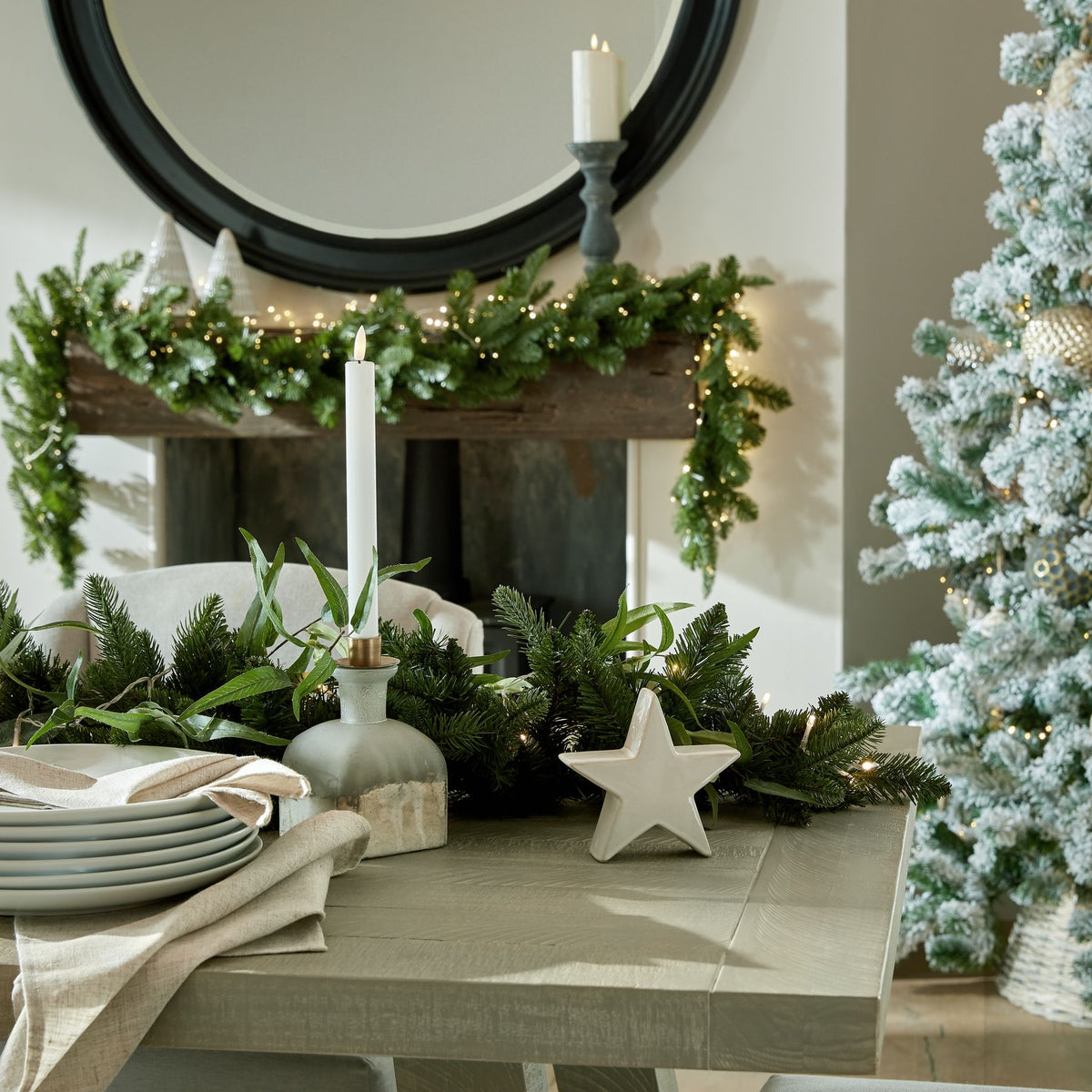 Small Ceramic Standing Star Decoration - image 4