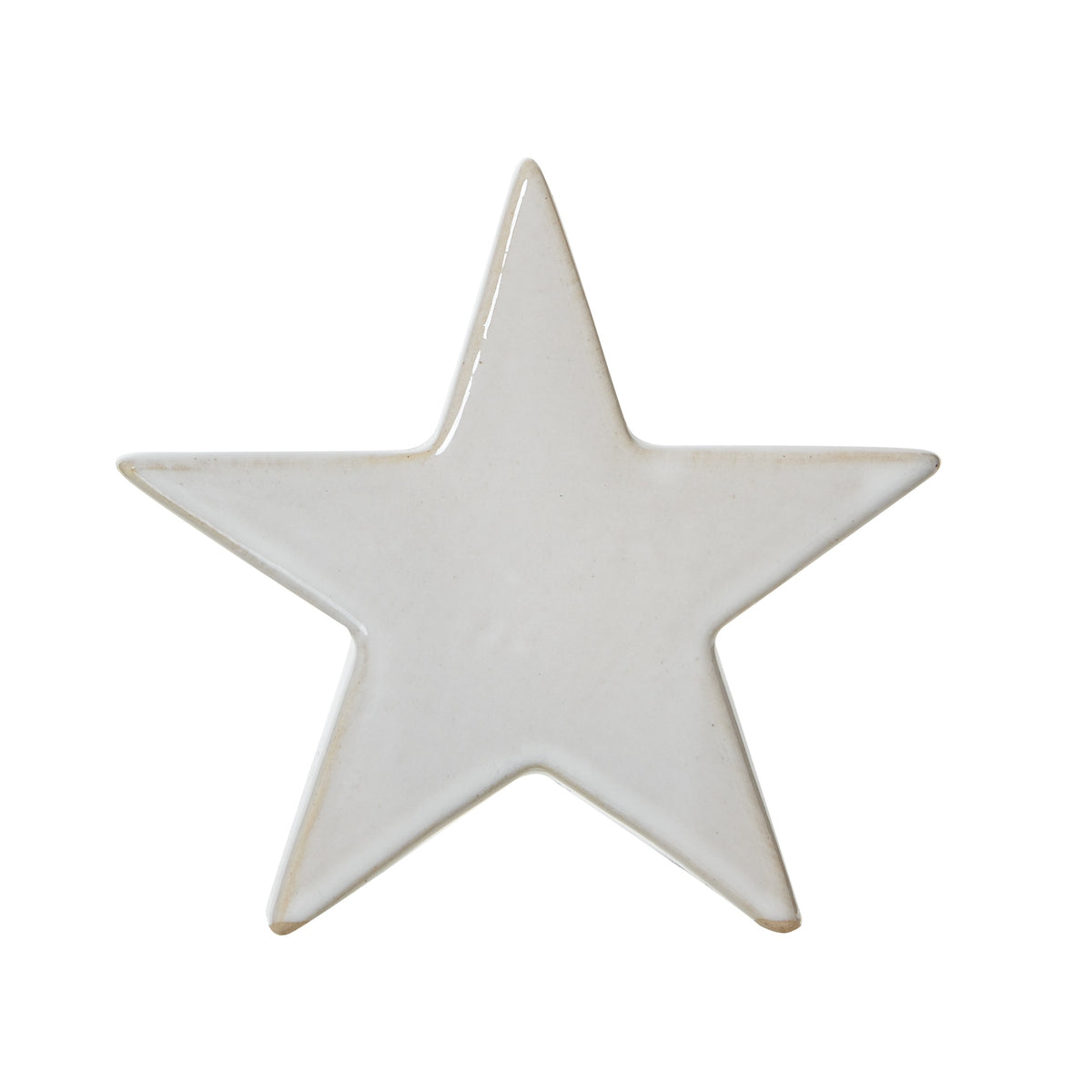 Small Ceramic Standing Star Decoration - image 1