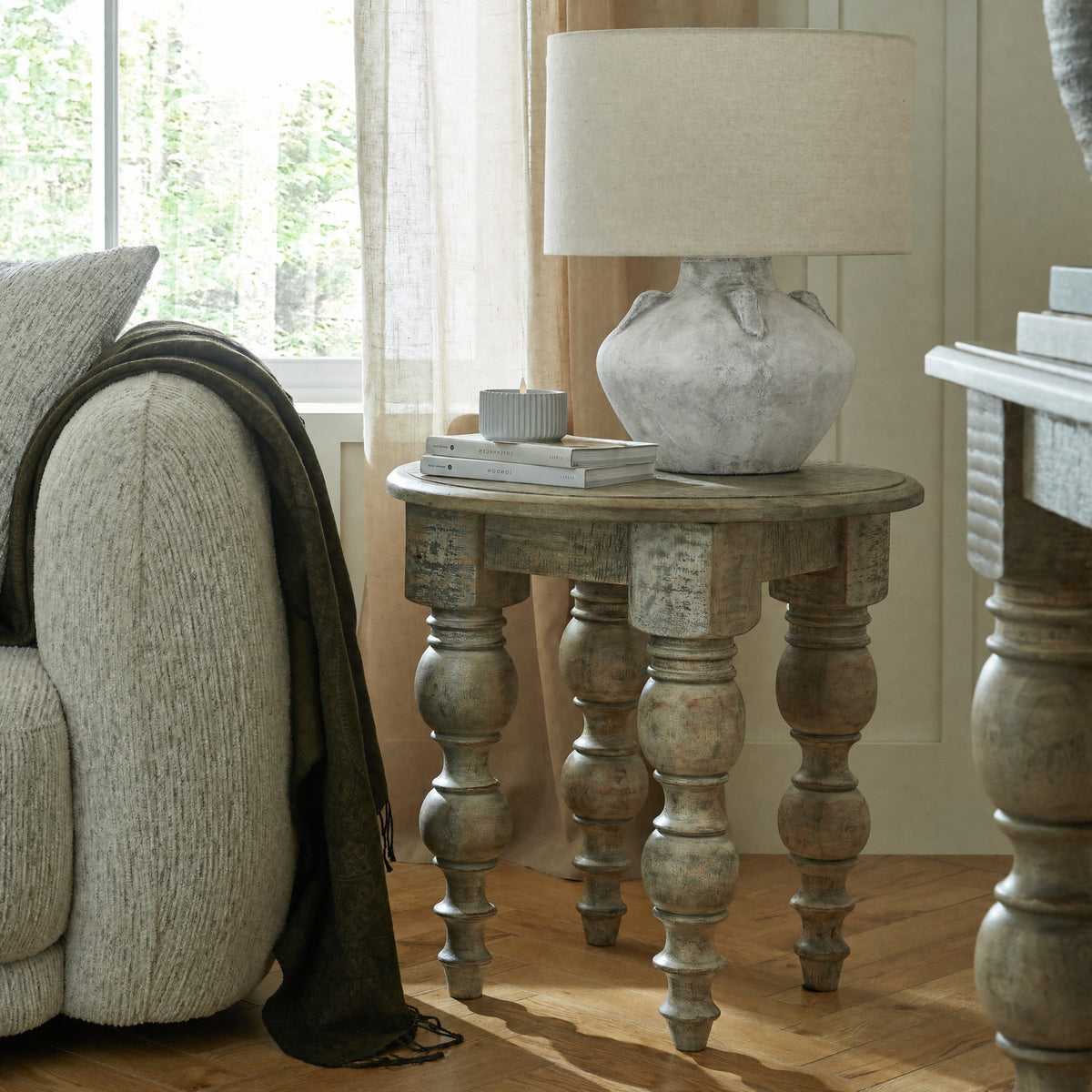 Athena Stone Lekanis Lamp - image 1