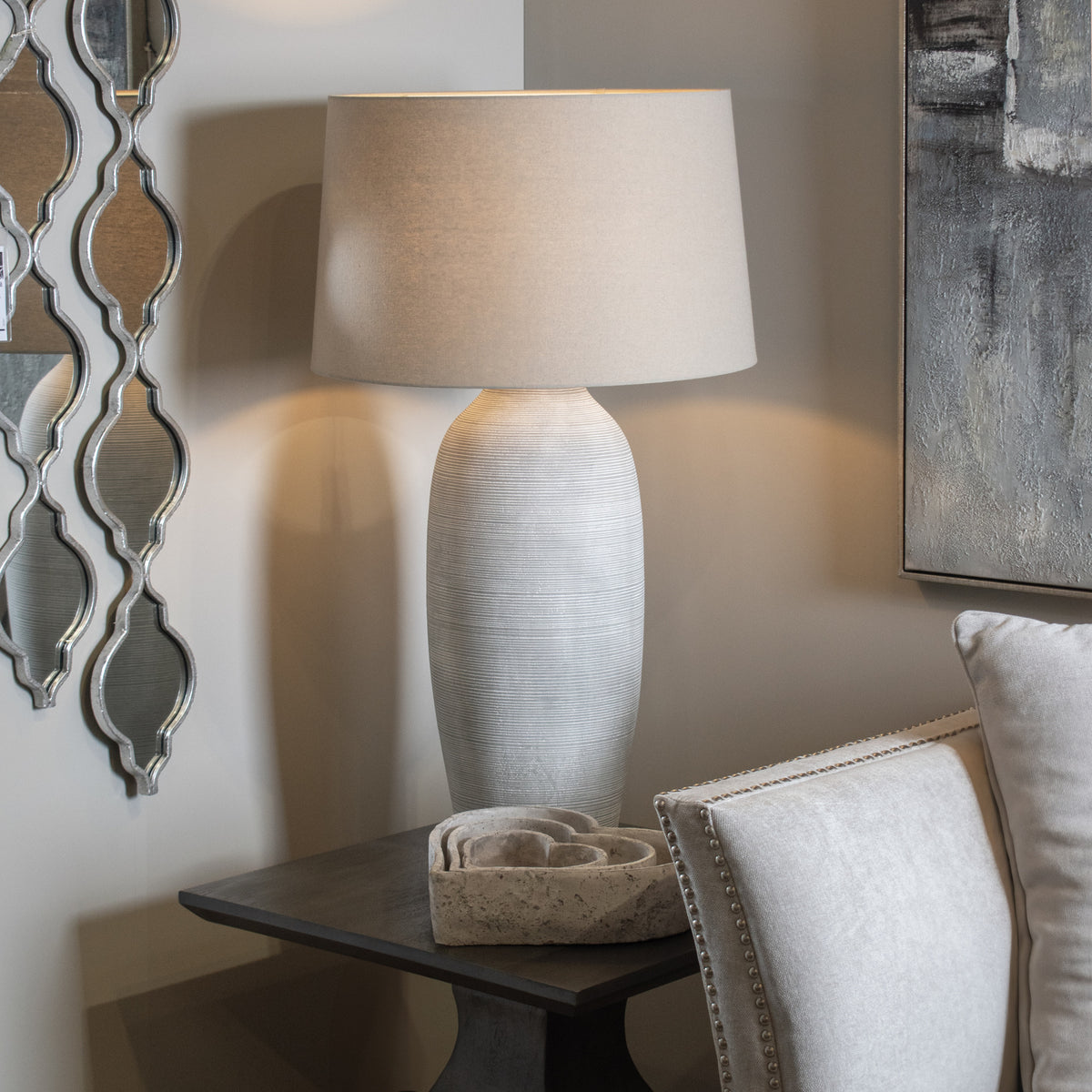 Athena Stone Olpe Large Lamp - image 1