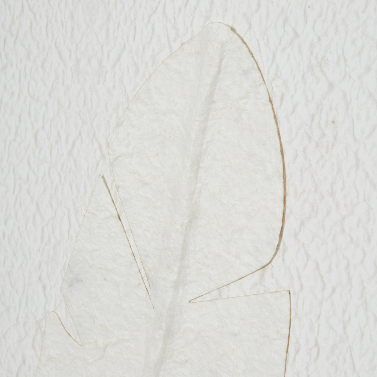 Large Quill White Feather Art Mounted In Beaded Frame - image 4