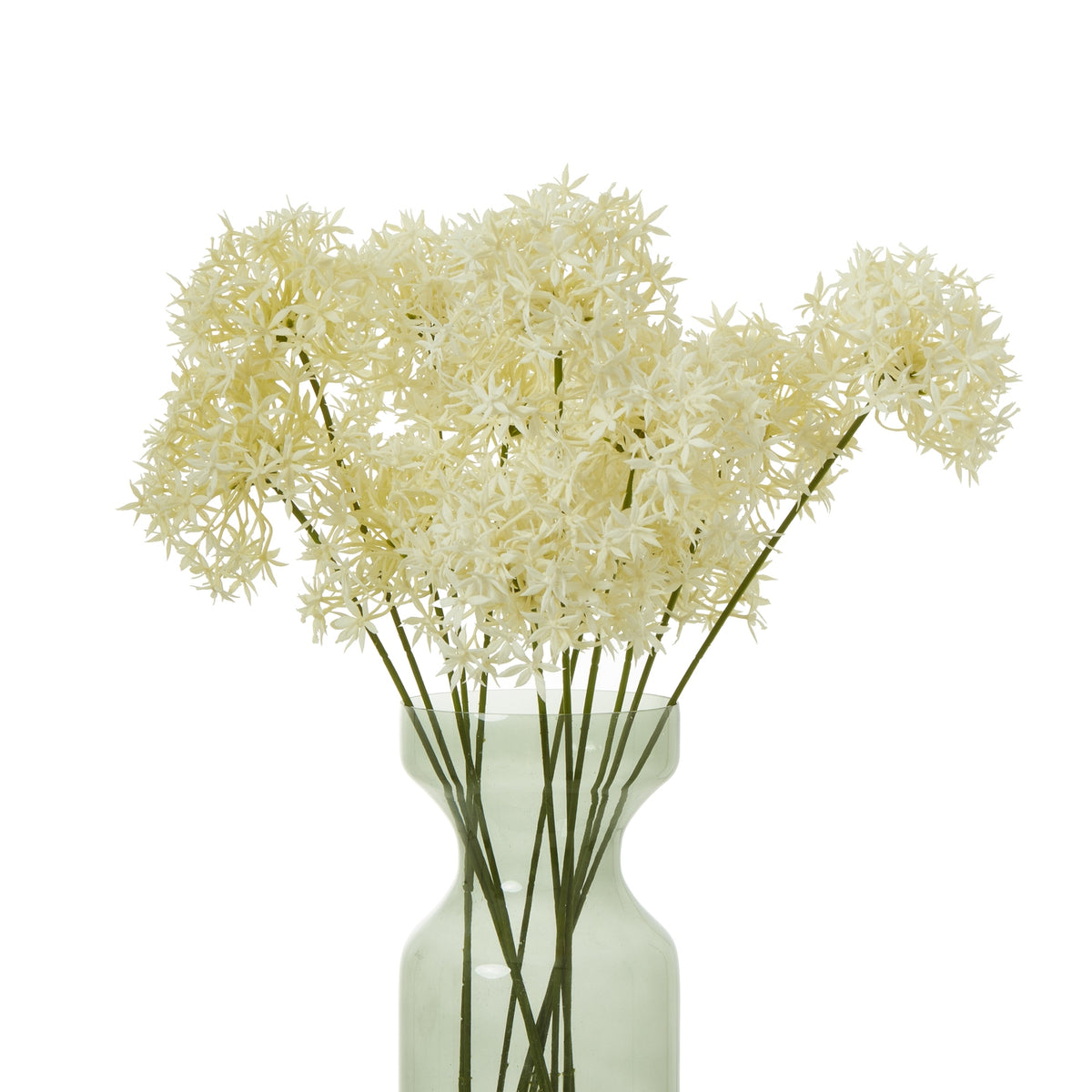 Three Head Cream Allium Spray - image 3