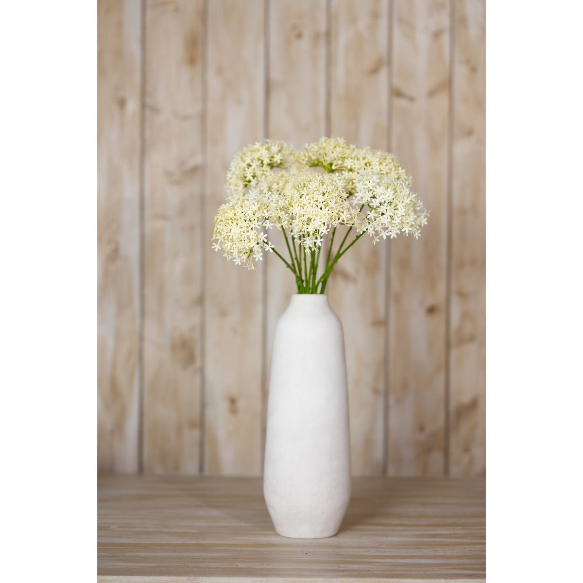 Three Head Cream Allium Spray - image 4