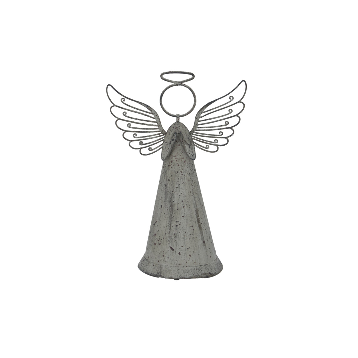 Rustic Metal Standing Angel - image 1