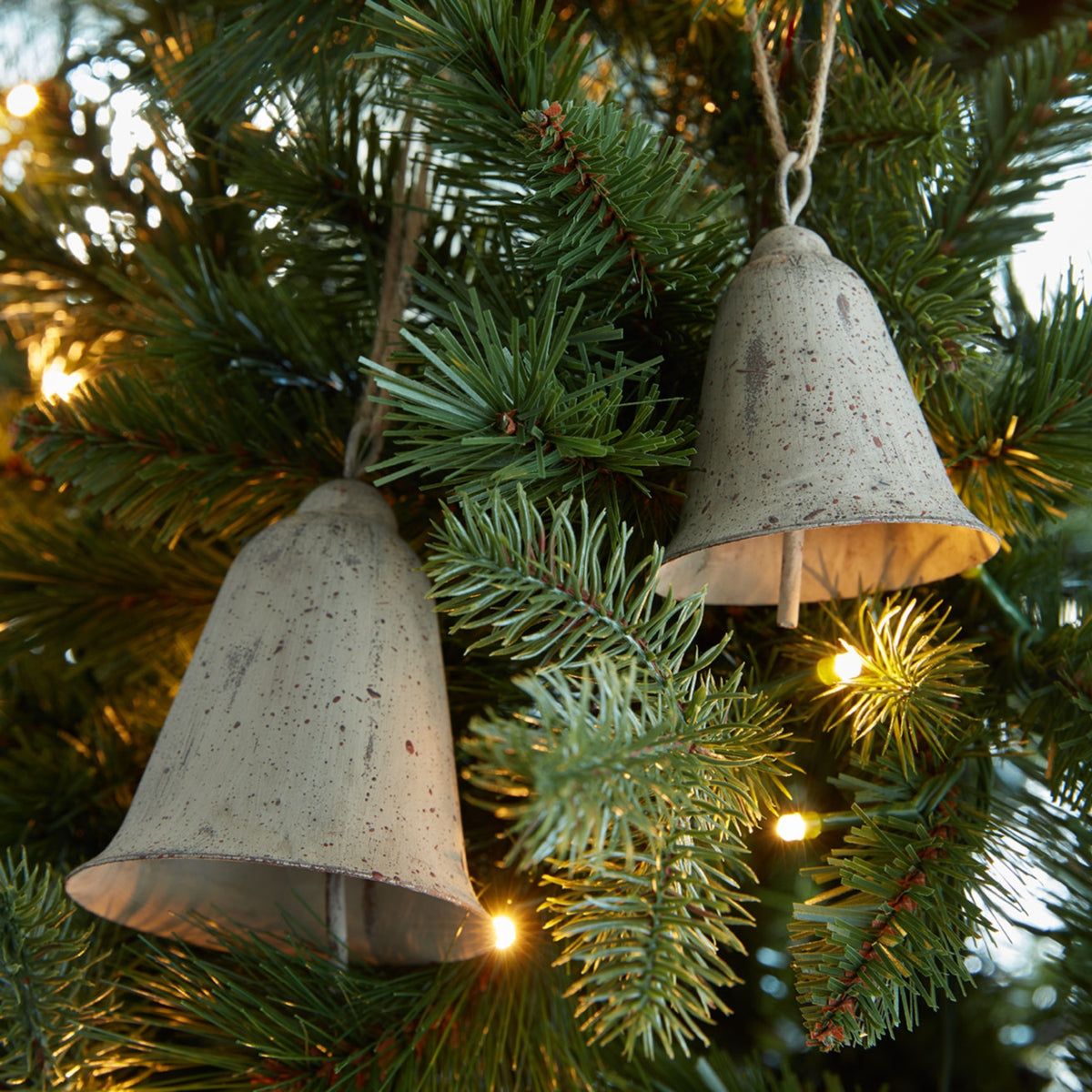 Large Rustic Metal Hanging Bell - image 3