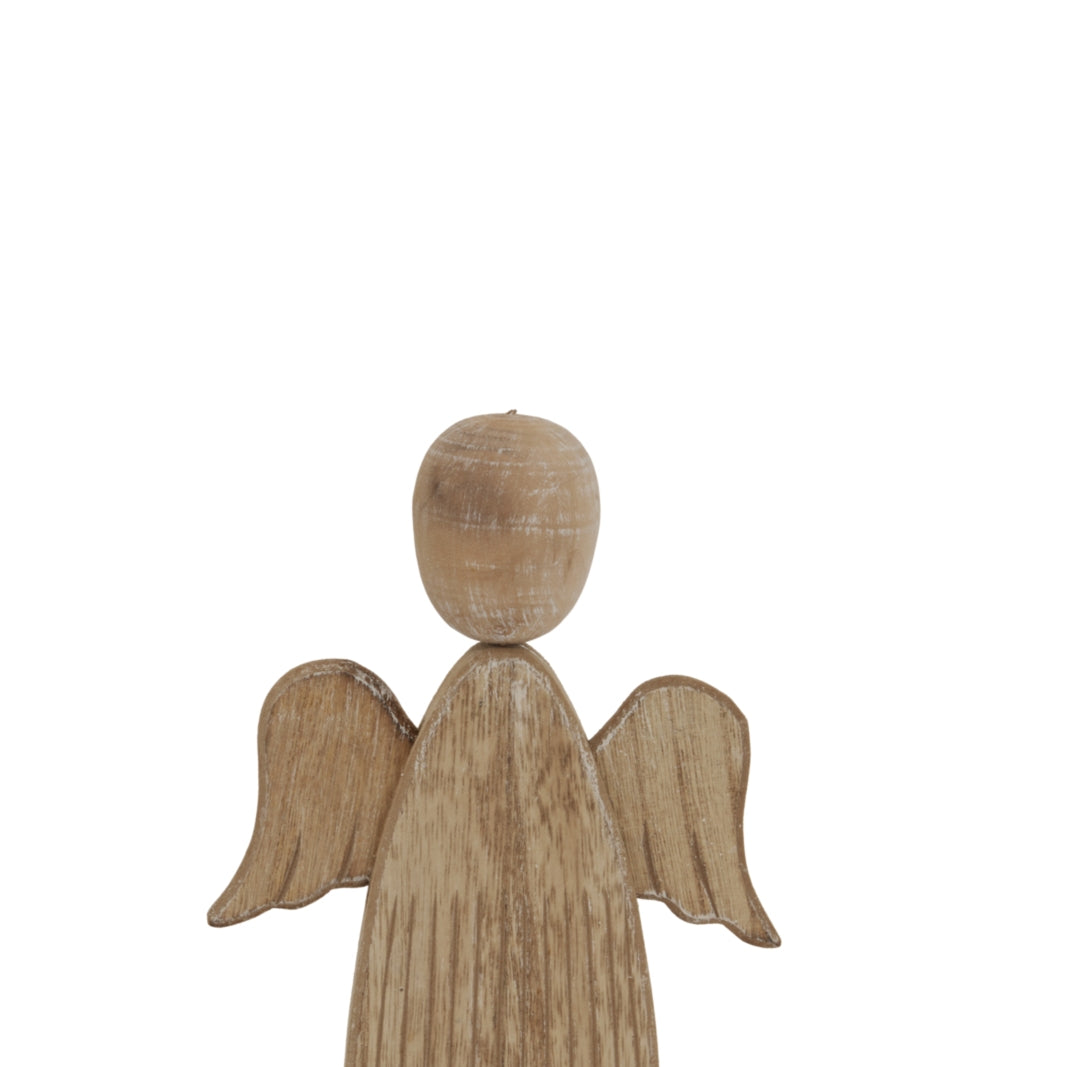 Large Natural Rustic Angel - image 1