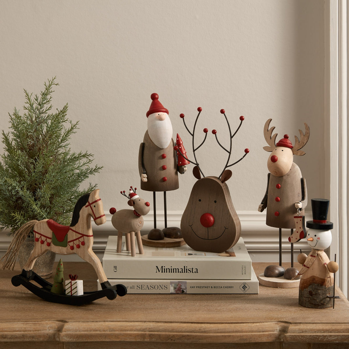 Rustic Tall Santa - image 4