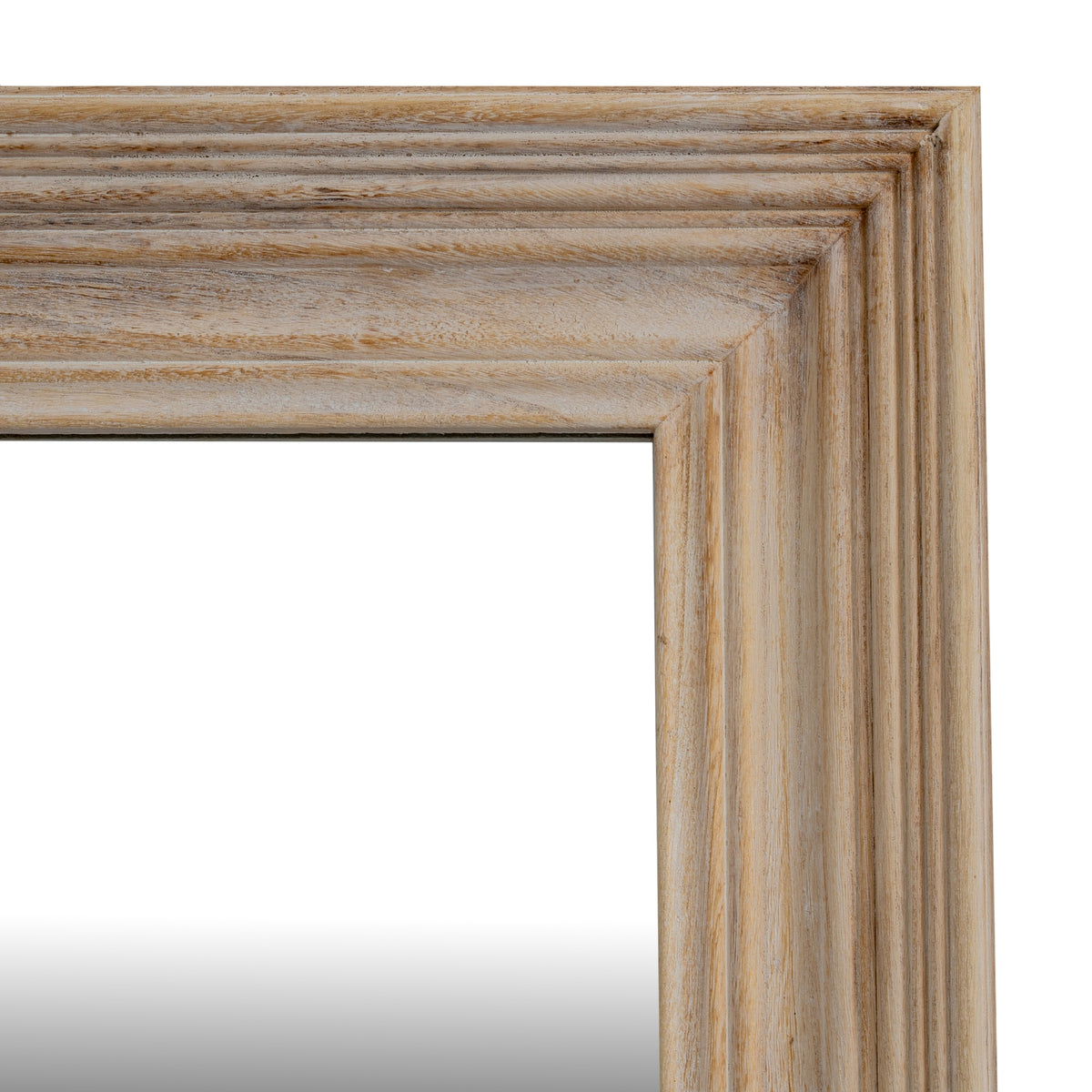 Washed Wood Medium Framed Mirror - image 2
