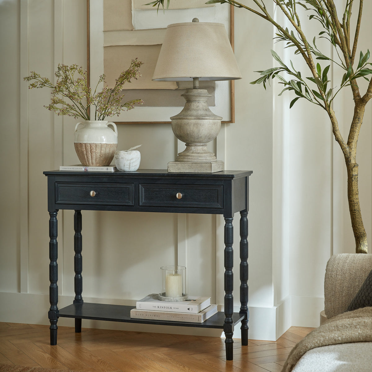 Contour Collection 2 Drawer Console - image 1