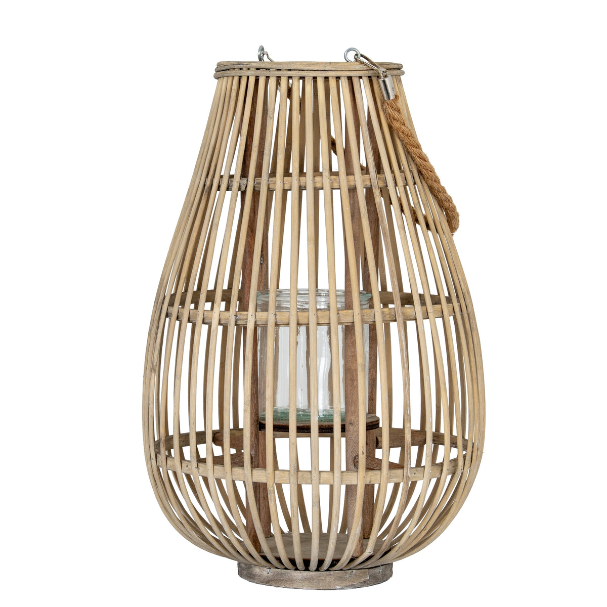 Medium Ellipse Lantern With Glass Holder - image 1