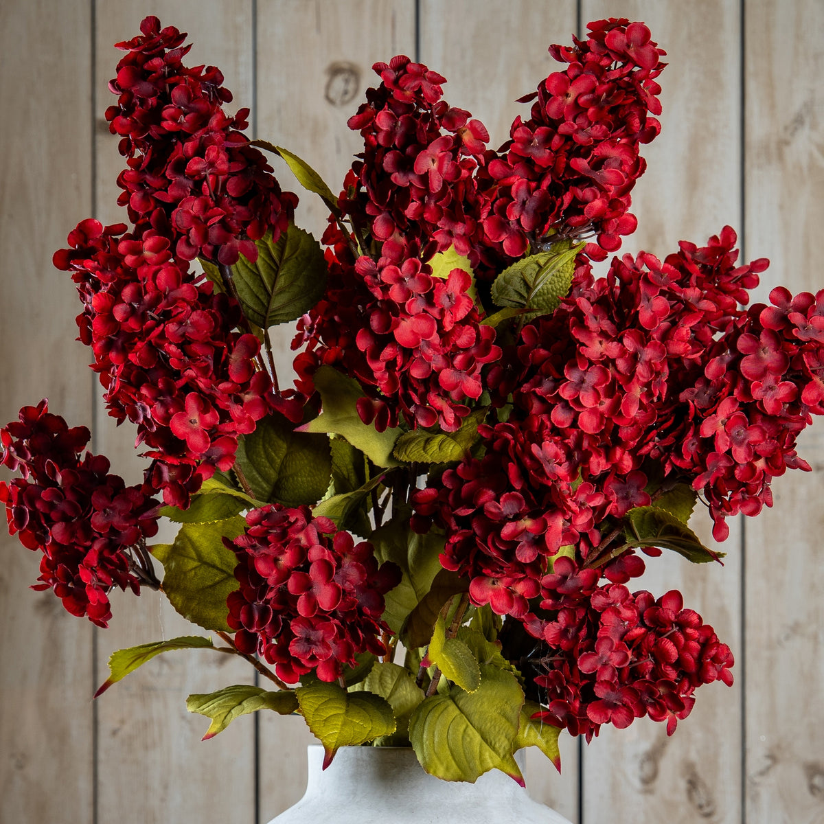 Dark Red Spear Hydrangea Spray - image 1