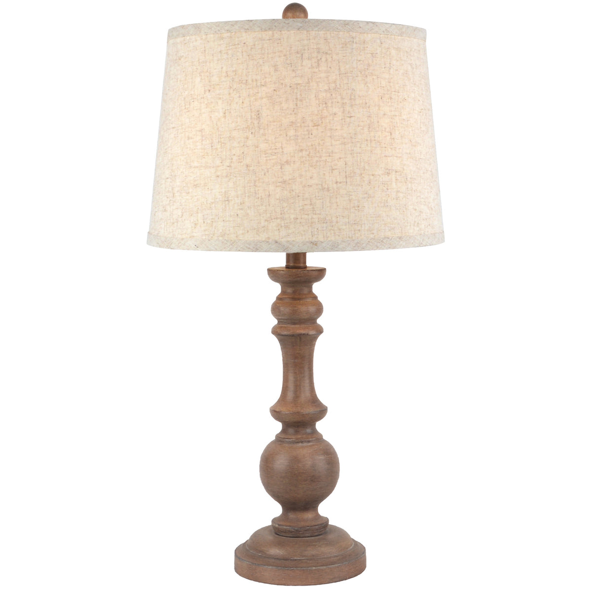 Seraphia Table Lamp With Edged Linen Shade - image 2