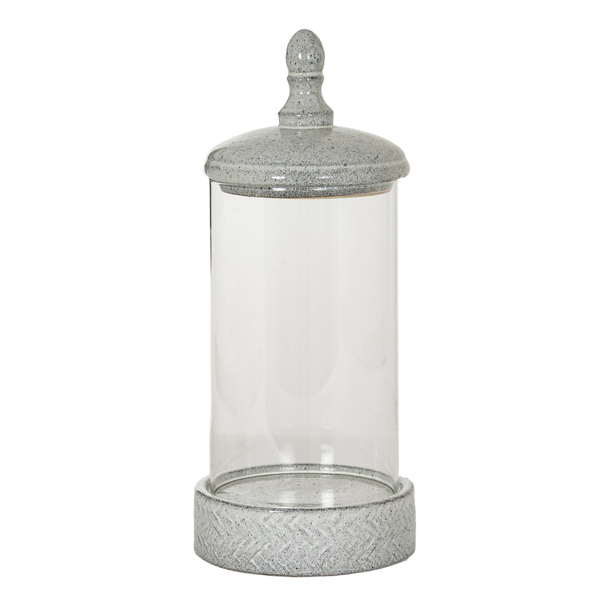 Sona Large Hurricane Lantern With Lid - image 1