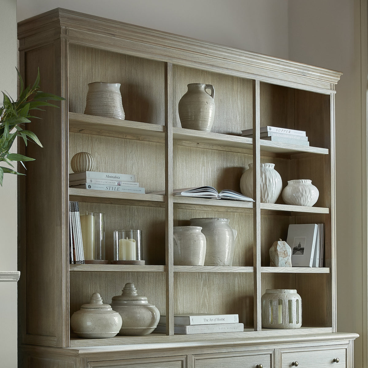 Delphine Collection 3 Shelf Large Dresser Top - image 1