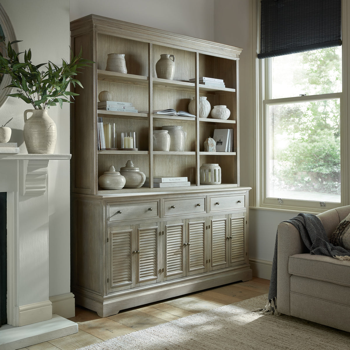 Delphine Collection 6 Door 3 Drawer Large Dresser Base - image 2