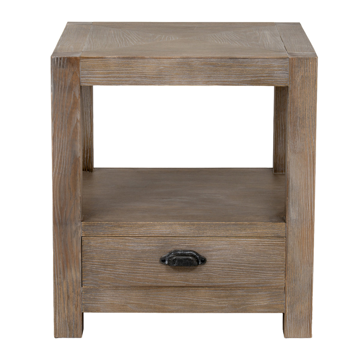 Haldon Collection 1 Drawer Side Table With Shelf - image 4