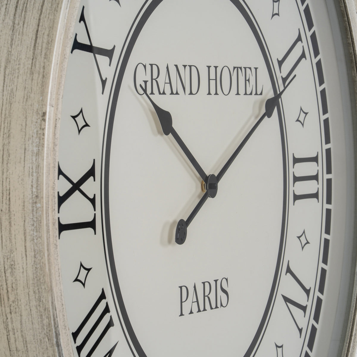 Hotel Paris Large Grey Clock With Glass - image 2