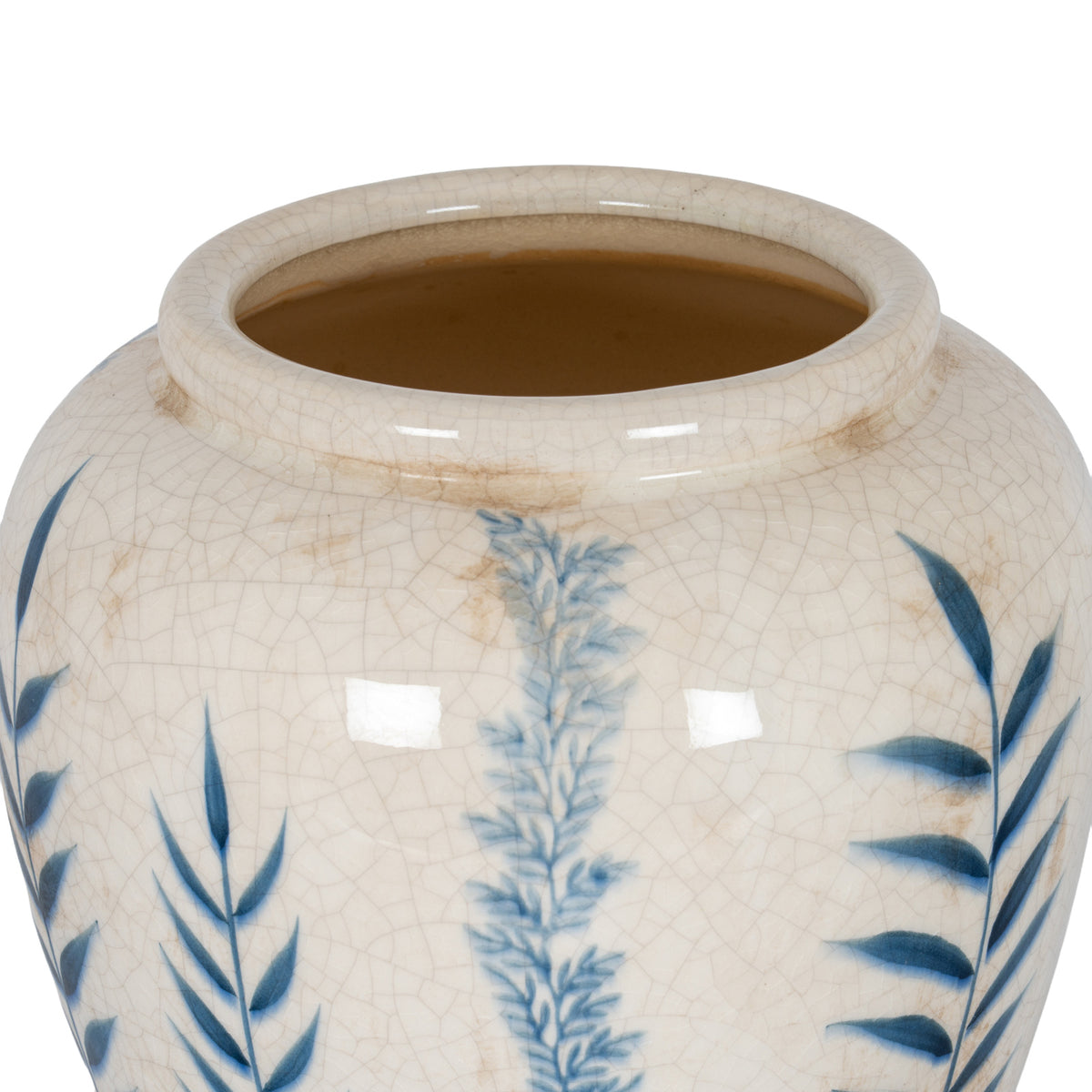 Small Blue Flora Olpe Vase - image 3