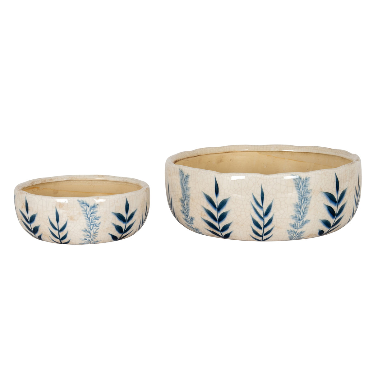 Small Blue Flora Bowl Pot - image 3