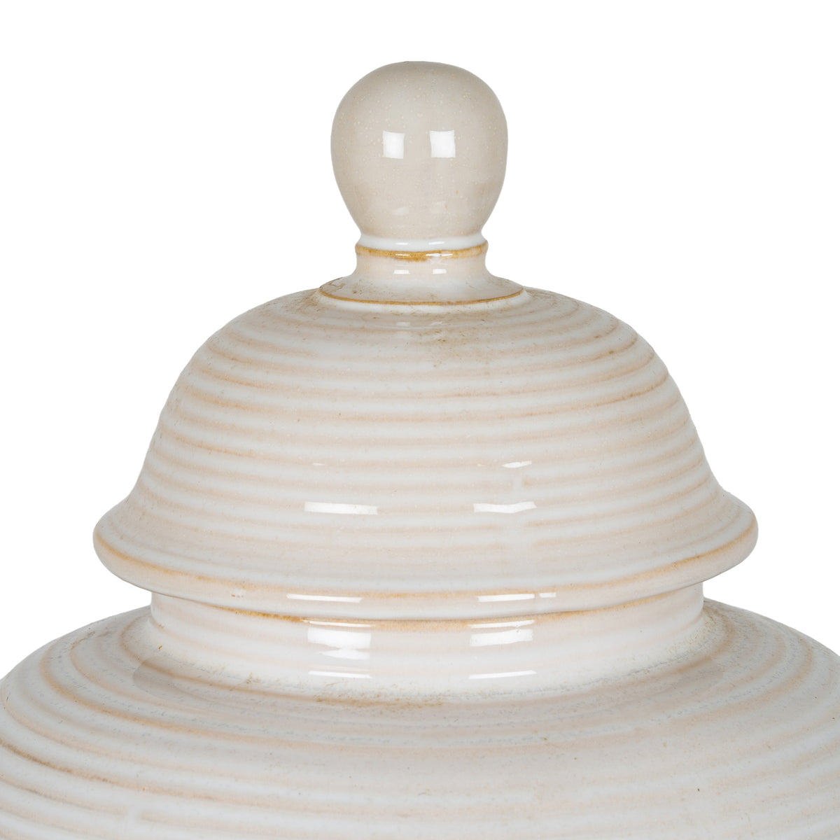 Neva Lidded Ceramic Ginger Jar - image 3