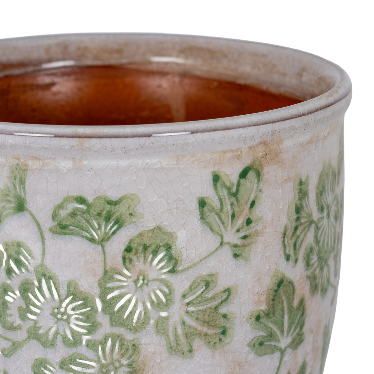 Small Green Clover Planter Pot - image 2