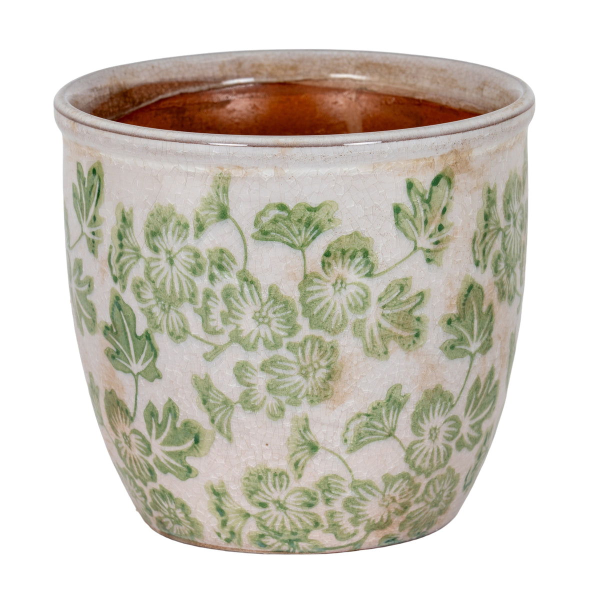 Small Green Clover Planter Pot - image 1