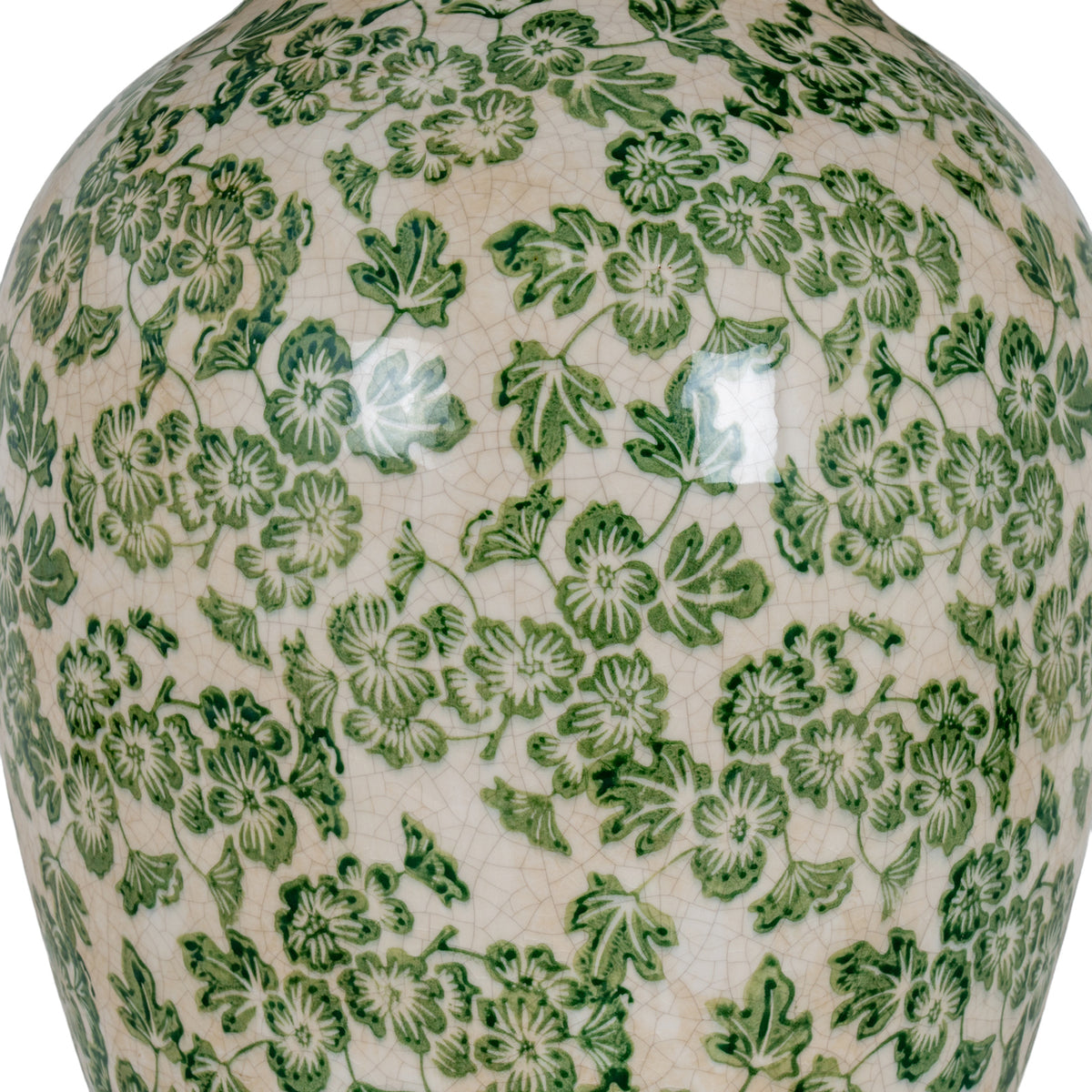 Green Clover Ceramic Pot Lamp - image 5