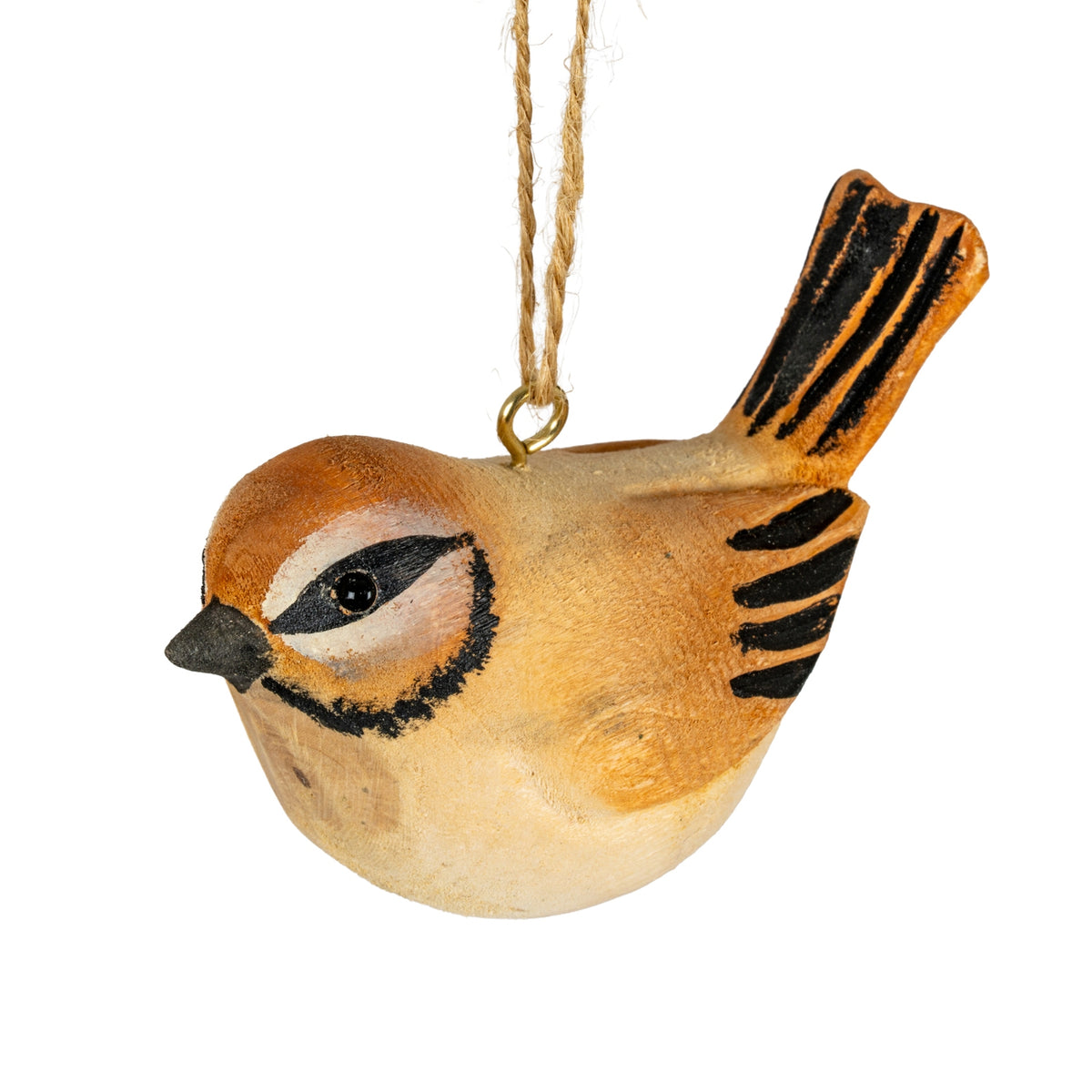 Wooden Tawny Bird Decoration - image 2