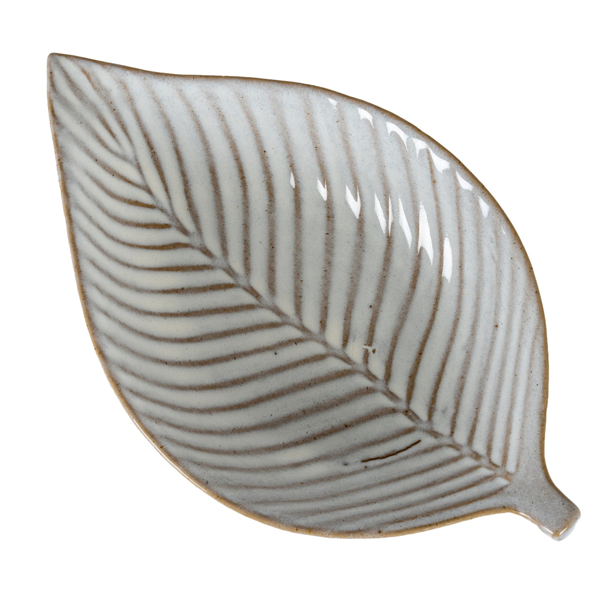 Alora Ceramic Elm Leaf Large Dish - image 2