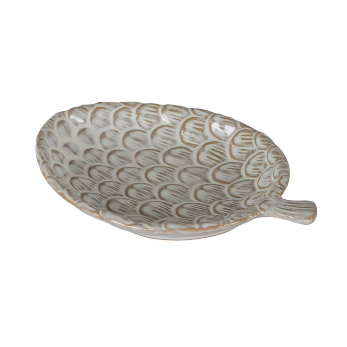 Alora Ceramic Pinecone Medium Dish