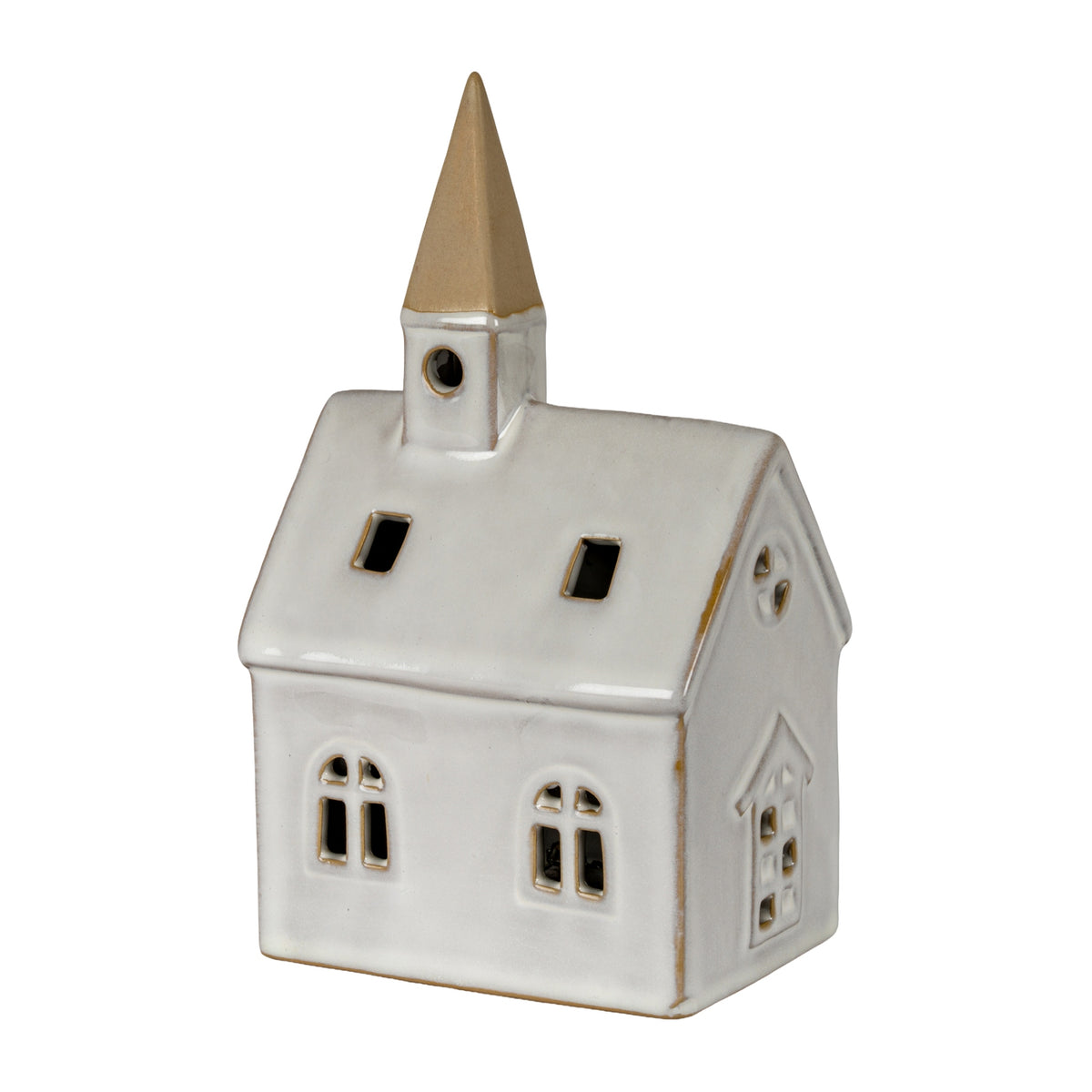 Alora Ceramic Church With LED Light - image 1