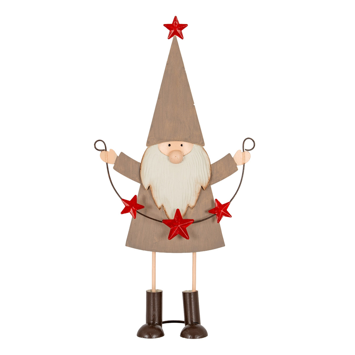 Cheeky Metal Elf with Star Garland - image 1
