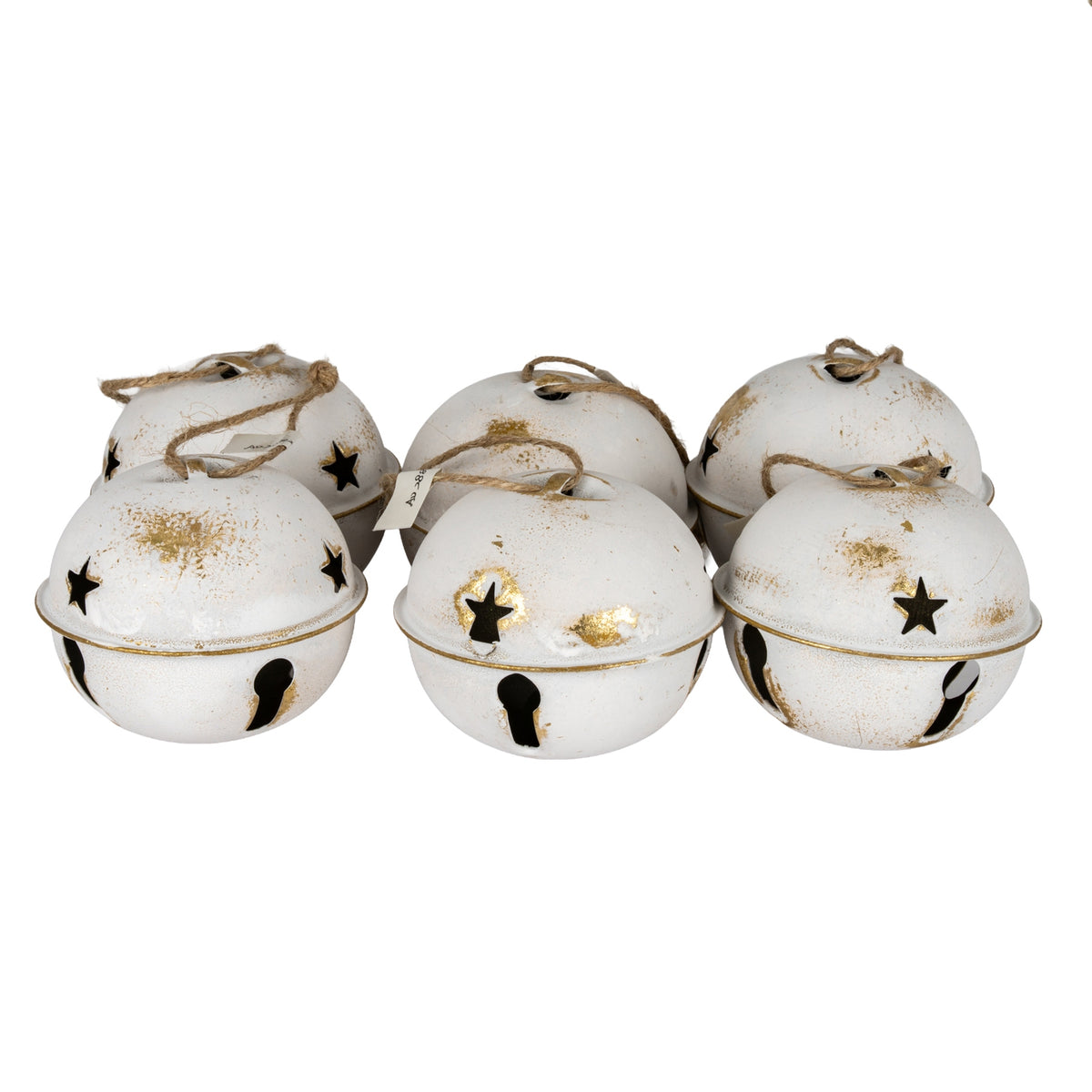 Twelve Metal Nordic Bells in Wooden Box - image 4